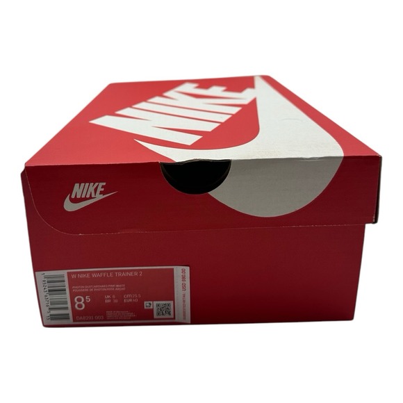Nike‎ Waffle Trainer 2 Shoes Womens 8.5 Photon Dust/Archaed Pink White Sneakers